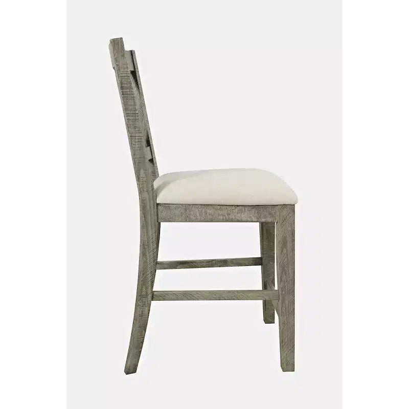 Tabourets de bar rembourrés en bois massif, de style farmhouse champêtre