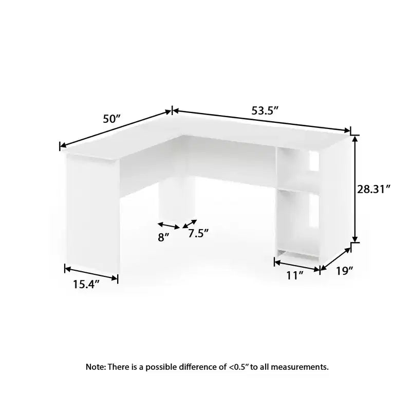 Computer desk, corner study desk
