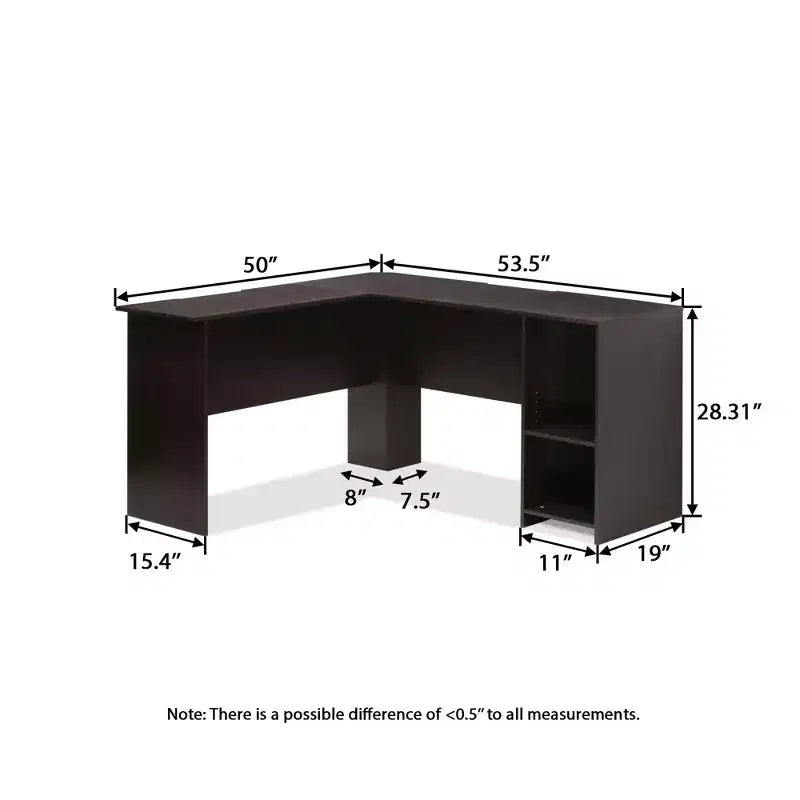 Computer desk, corner study desk
