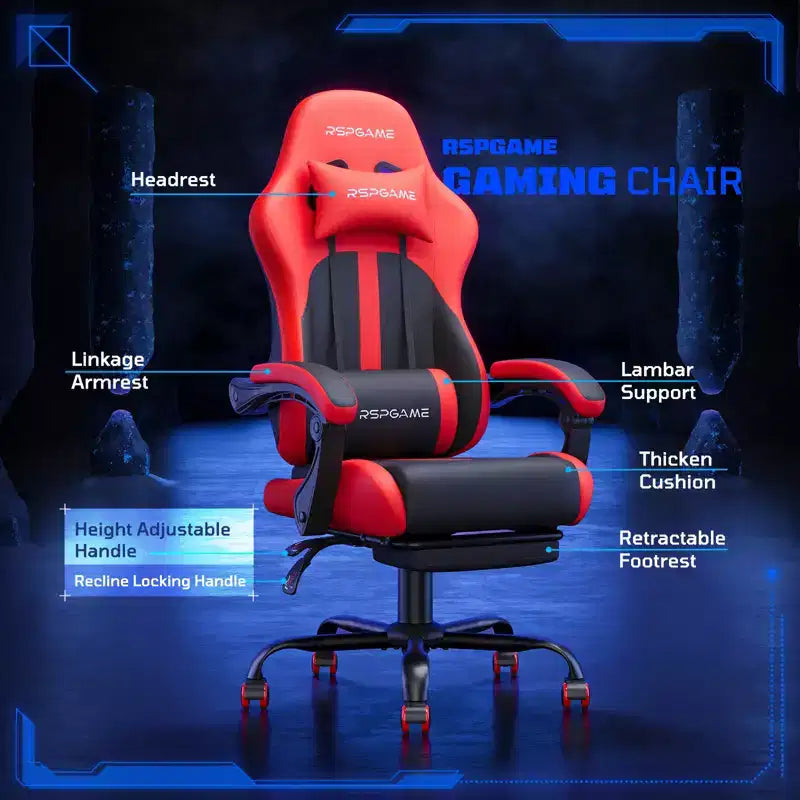 Fauteuil de jeu ergonomique classique