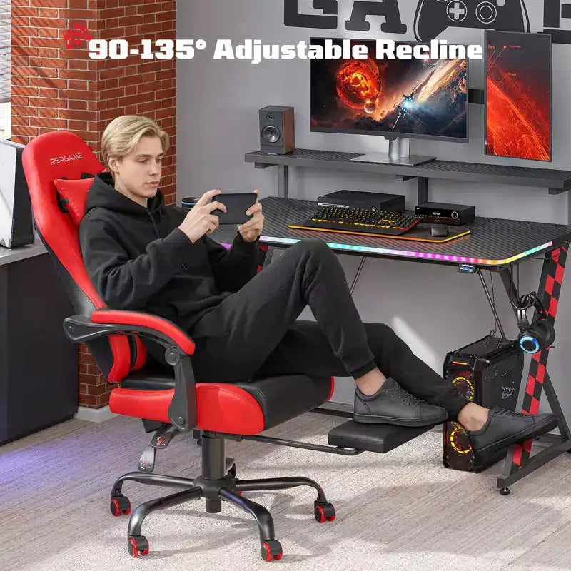Fauteuil de jeu ergonomique classique