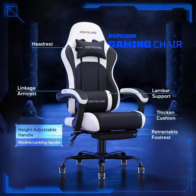 Fauteuil de jeu ergonomique classique