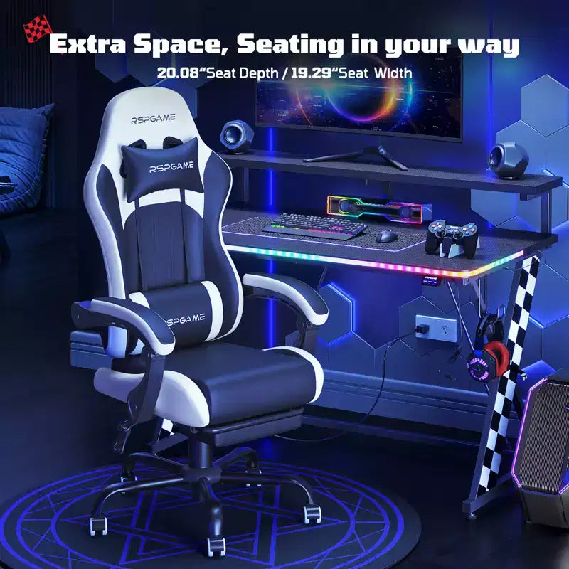 Fauteuil de jeu ergonomique classique