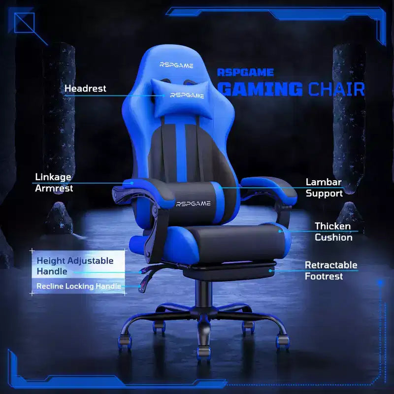 Fauteuil de jeu ergonomique classique
