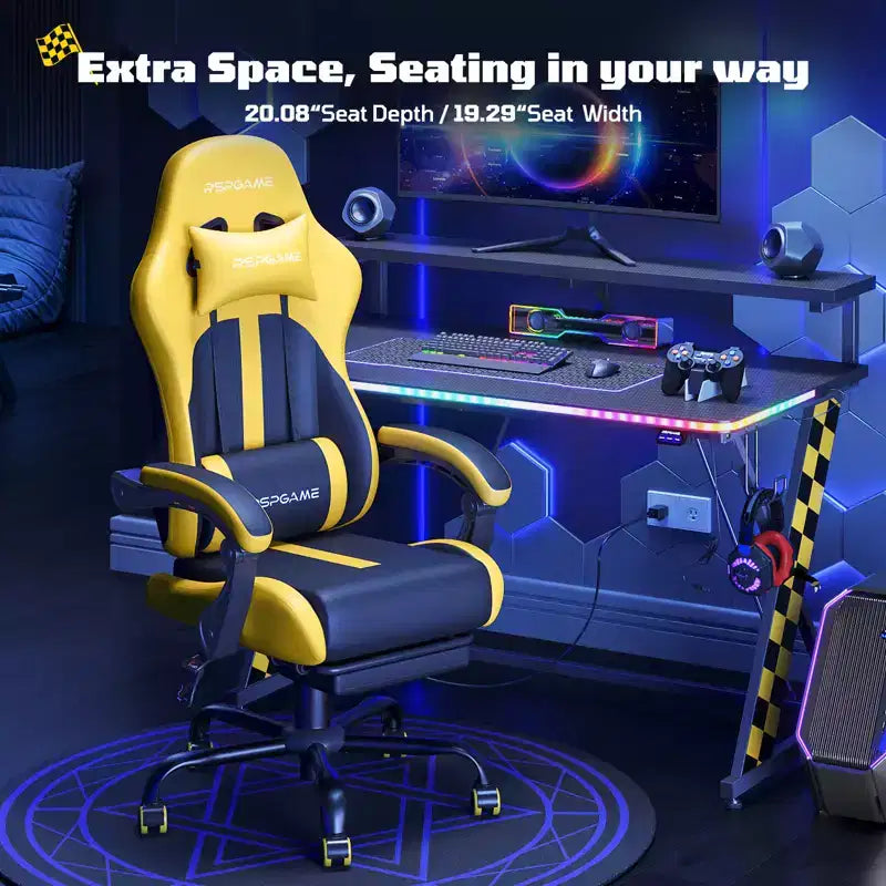 Fauteuil de jeu ergonomique classique