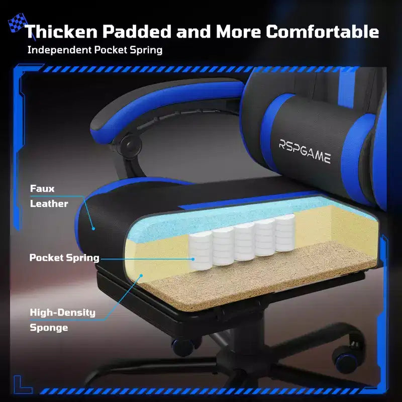 Fauteuil de jeu ergonomique classique