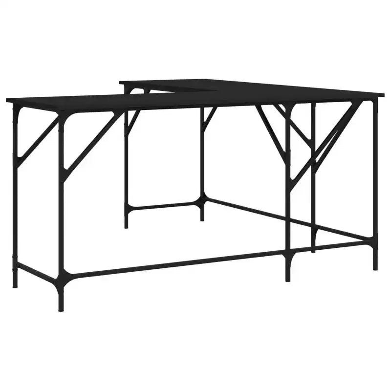 Bureau en bois d’ingénierie en chêne brun