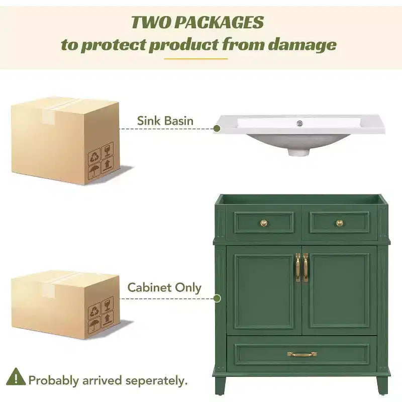 Mueble de baño blanco con lavabo