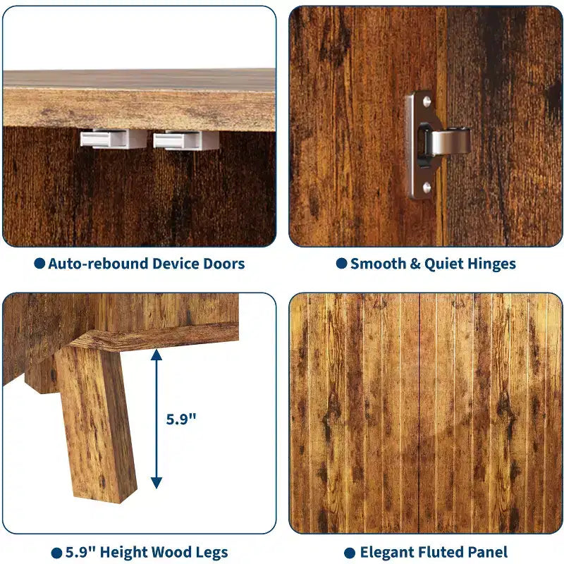 Farmhouse-style Corner Cabinet
