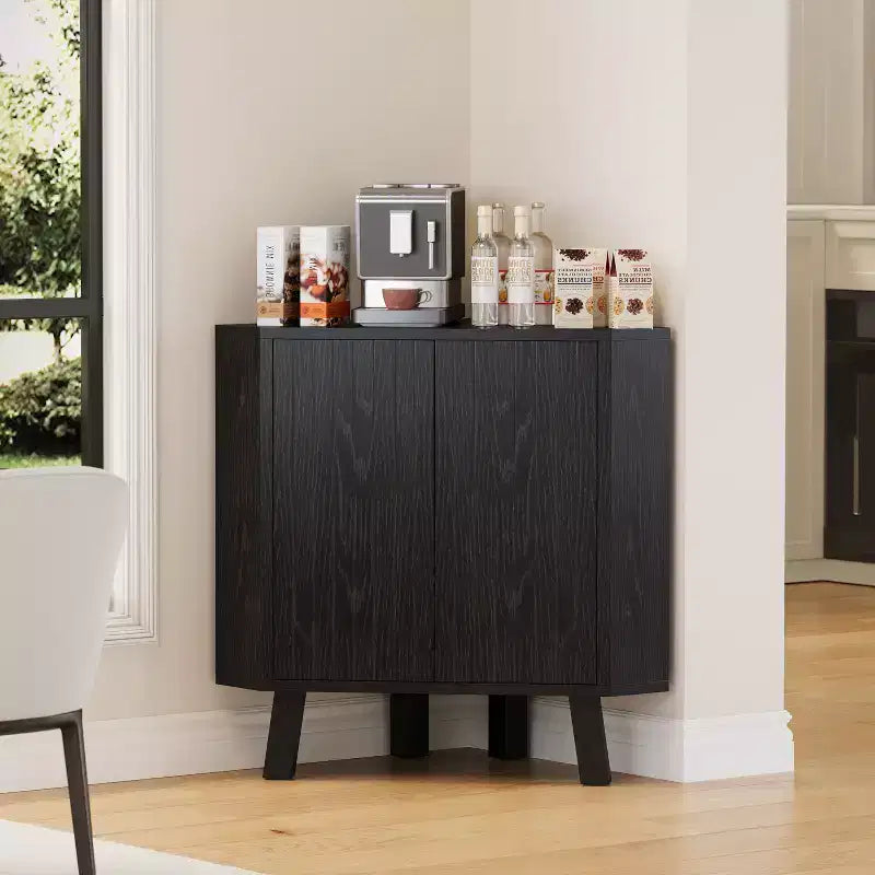 Farmhouse-style Corner Cabinet