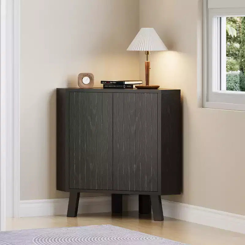 Farmhouse-style Corner Cabinet