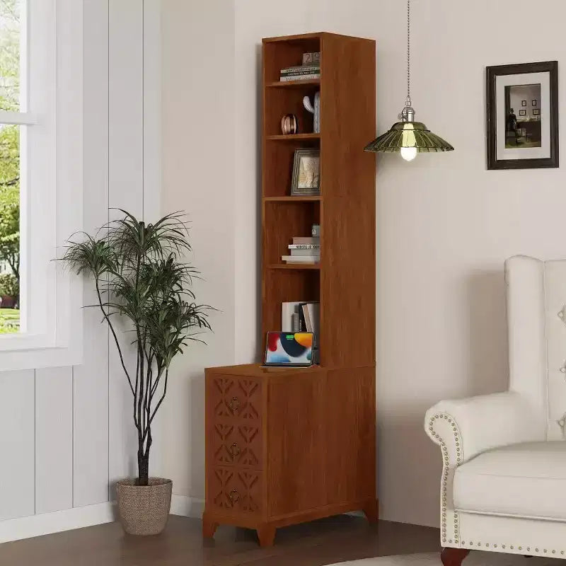 Side table with three drawers