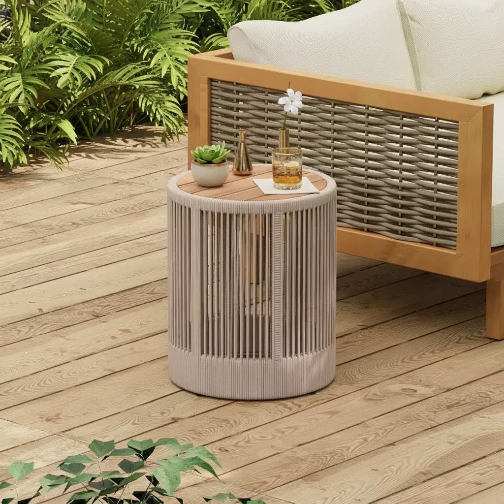 Country-style Modern Side Table