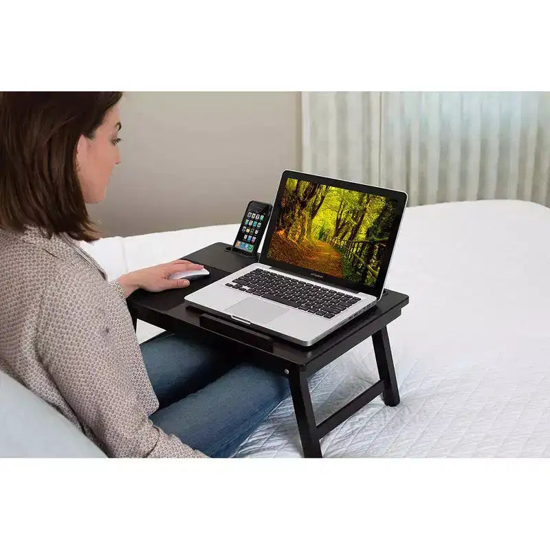 Multifunktionales Laptop-Nachttischtablett