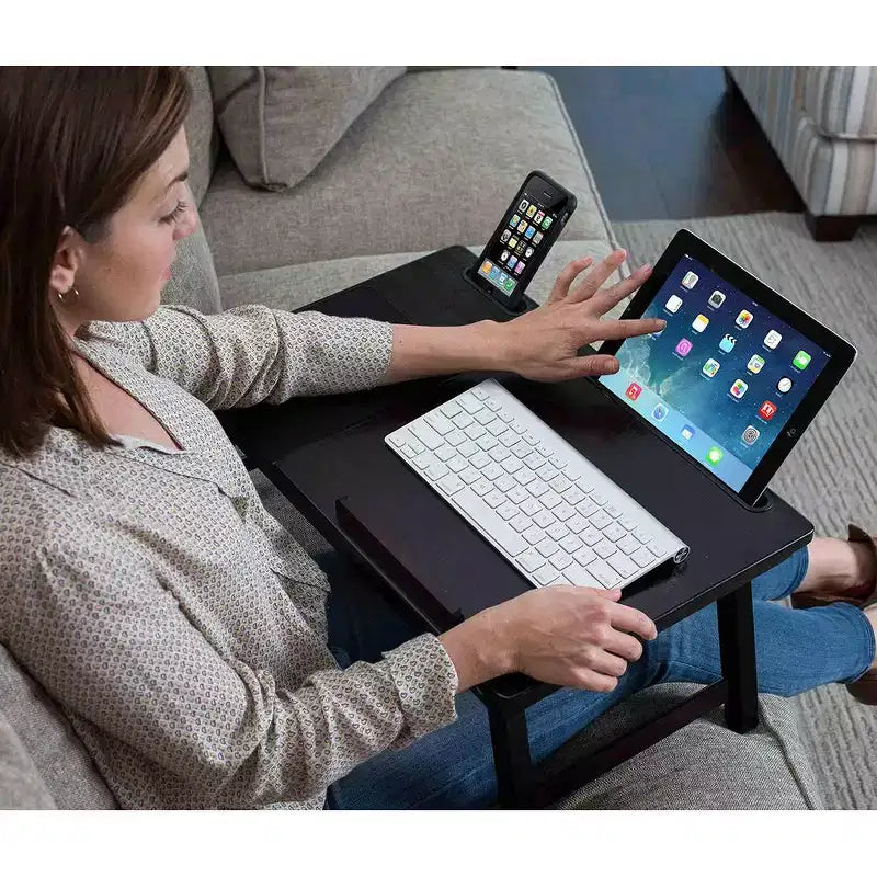 Multifunktionales Laptop-Nachttischtablett