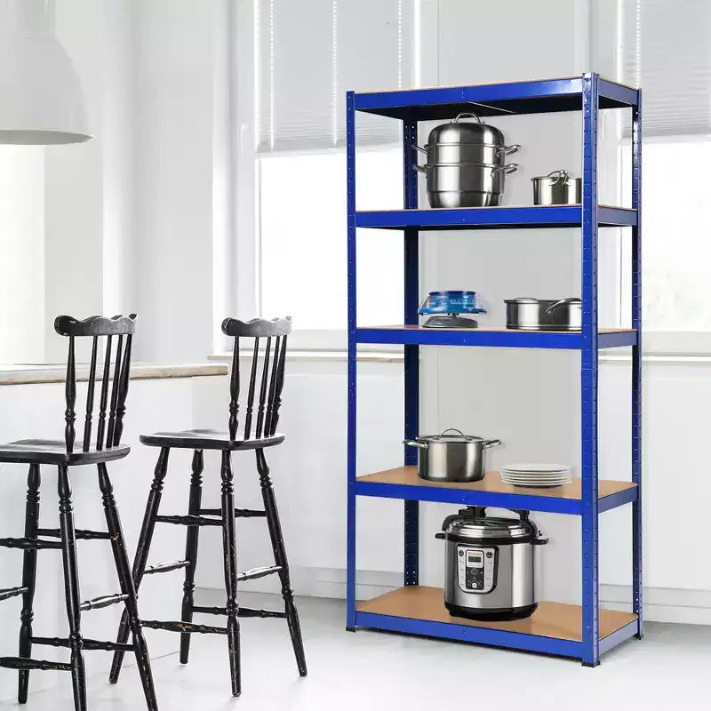 Rayonnages de rangement robustes, étagères de garage en acier