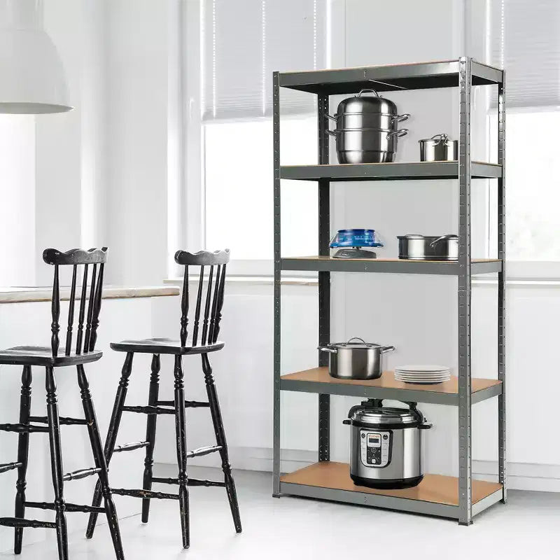 Rayonnages de rangement robustes, étagères de garage en acier
